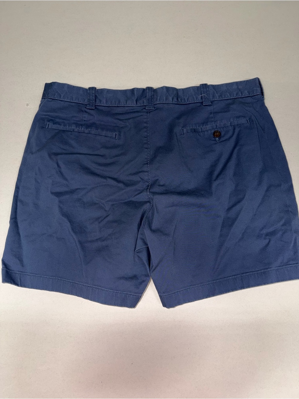 Mens J. Crew Navy Chino Shorts 7” Inseam Size 38 - Picture 2 of 6